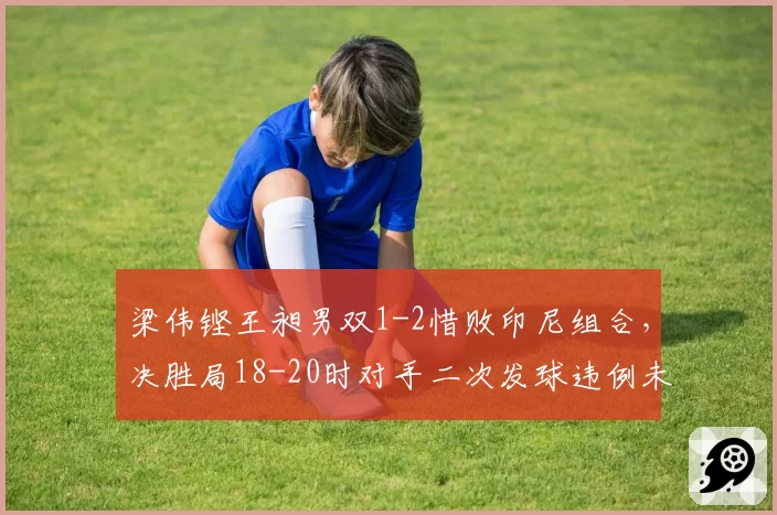 梁伟铿王昶男双1-2惜败印尼组合,决胜局18-20时对手二次发球违例未吹引众怒